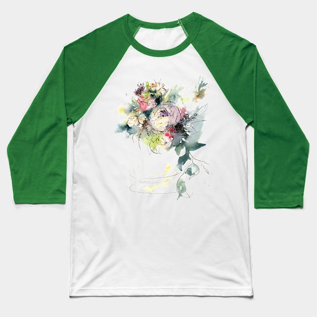 Your inner beauty Baseball T-Shirt by Maria Mi Art